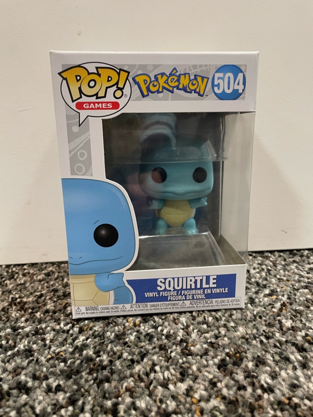Funko Pop! Pokémon Squirtle Vinyl Figure - NIB